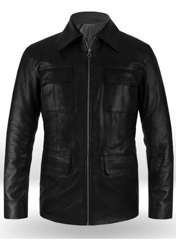 Campera De Cuero Dv Moto Hombre Adulto