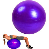 Bola De Pilates Para Perder Barriga Exercícios Funcional Fit Cor Roxo