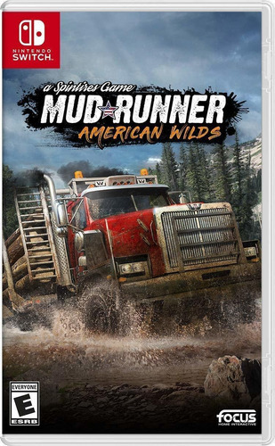 Juego A: Spintires Mudrunner American Wilds Nintendo Switch