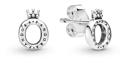 Aretes Pandora Pendietes O Corona Plata Ale S925