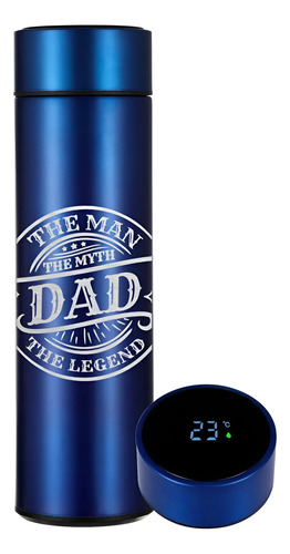 Regalo Papá Dad The Legend Termo Digital Inteligente 500 Ml