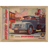 Camiones Bedford Cuadro Posrer Cartel Publicidad  H209