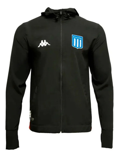 Campera Kappa Lluvia Racing 2023 Gris Hombre