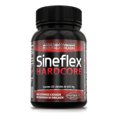 Super Thermo Sineflex Hardcore 120 Caps - Power Supplements Sabor Without Flavor