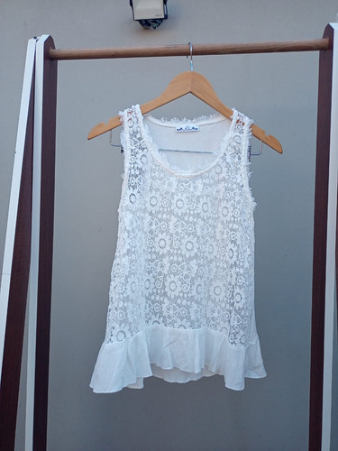Musculosa Broderie