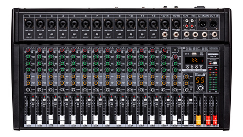 Onax Pro Sx16 Consola Mixer Potenciada 16 Canales Usb Bt Fx