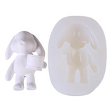 3d Silicone Candle Mold | 3d Rabbit Flexible Candle Mold