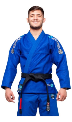 Kimono Jiu Jitsu Azul Atama Mundial 10