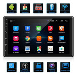 Autoestereo Wifi Gps Android 9.1 2din Pantalla Templada 2.5d