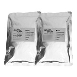 Kit Recarga Polvo Microfibra Alopecia Nano Hair 100gr Negro