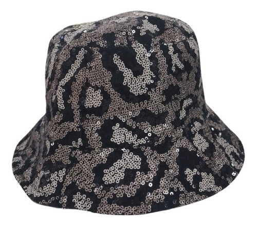 Gorro Piluso Animal Print Con Lentejuelas