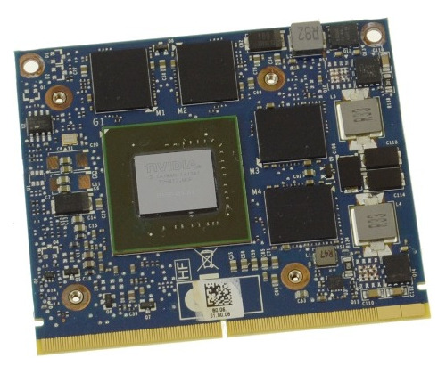 Placa De Video Dell Precision M4800 Nvidia Quadro K2100m 2gb