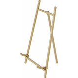 Easel Metálico Dorado Satinado Bard's, 9.5puLG H X 5puLG W