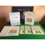 Nintendo 3ds Fat Manuais + Encarte