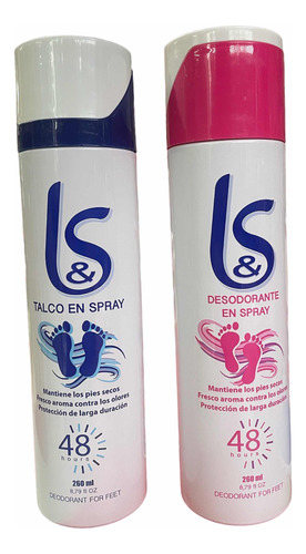 Desodorante  + Talco En Spray Para Pies Made In Turkey
