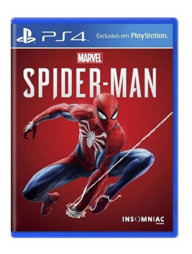 Marvel's Spider-man Ps4 Mídia Física Português Br