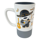 Tarro Taza Mariachi Tocho By Mexico Vaso Tipo Cervecero