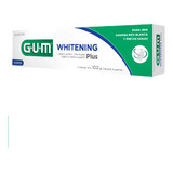 Crema Dental Gum Whitening Plus Con Fluor Y Menta 100 G