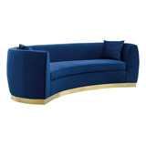 Modway Resolute Retro Modern Curved Back Uptapstered Velvet 