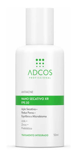 Antiacne Nano Secativo Xr Fps30 50ml Adcos