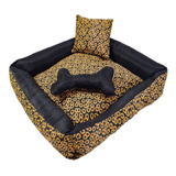 Cama Pet Onix Impermeavel Pequena Girassol