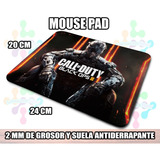 Mouse  Pad De Call Of Duty