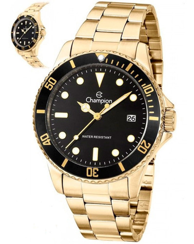 Relógio Champion Masculino Ca31266u - Dourado Tipo Rolex