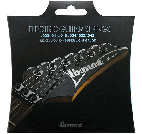 Set Cuerdas Guitarra Eléctrica Ibanez Iegs6 009-042