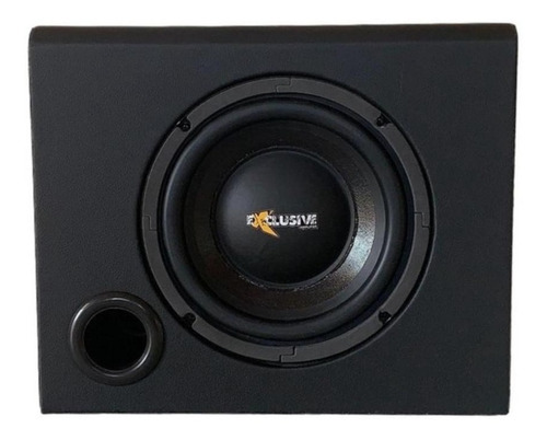 Caixa De Som Amplificada Subwoofer 8 Polegadas Trapézio 200w