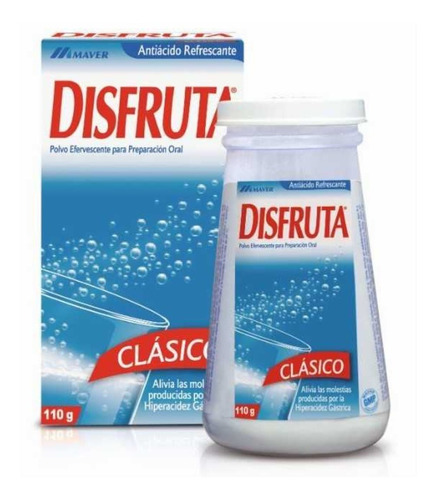 Disfruta Clásico Frasco 110g En Polvo Efervescente Antiácido