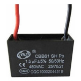 Capacitor Condensador Cbb61 1.5uf 450vac 1.5 Uf