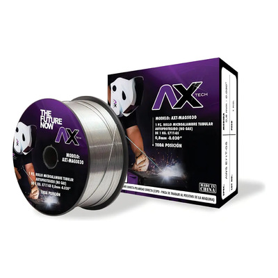 Axt-mags035 Rollo De Microalambre Tubular (no Gas) 1kg .035 | MercadoLibre