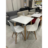 Super Combo Mesa Eames 70x70 Con 2 Sillas Eames*imbatible!!*