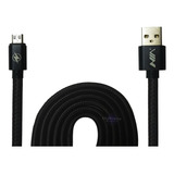 Cable Micro Usb V8 Tipo Cordon Metalico Largo 2 Metros Nia