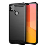 Funda Tipo Carbono Compatible Con Redmi 10a/9c