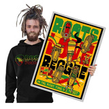Quadro Reggae Legends Poster Jamaica Roots A2 60x42cm 71