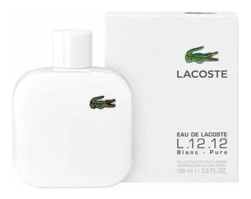 Lacoste L.12.12 Blanc - 100ml Edt Hombre@ Legend Perfume Usa