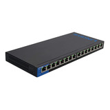 Switch 16 Puertos Gigabit Linksys Lgs116