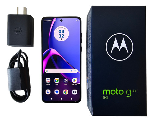  Motorola Moto G84 256gb 8gb Ram + Caja, Cable Y Cargador