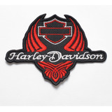 Patch Bordado Harley Davidson Tribal Vermelho Hdm071l100a071