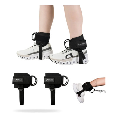 Par Grilletes Para Tobillo Con Talonera Gym Spike Activewear Negro | Meses sin interés