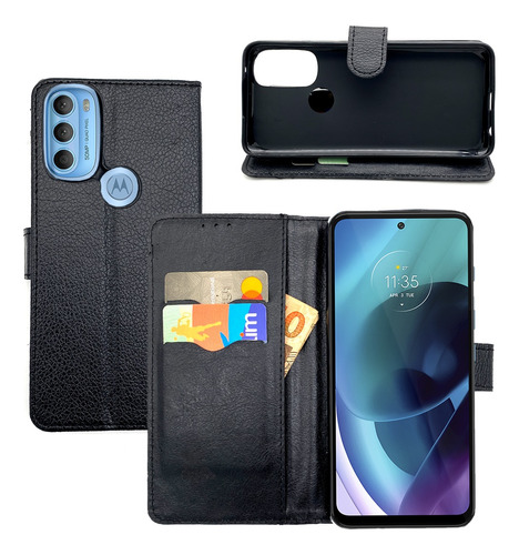 Capa Capinha Case Carteira Para Motorola Todos Modelos