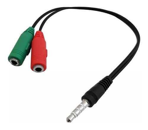 Cable Splitter Adaptador Audio 3,5mm Mic Auricular Pc Ps4