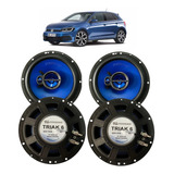 Kit 4 Alto Falantes 6''triaxial Vw Polo Novo Envio Imediato 