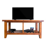 Bali Bench Soporte De Tv De Madera De Pino, Mesa Consola De