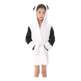 Bata Baño Panda Cómoda Niños Y Niñas 