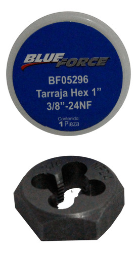 Dado Hexagonal Blue Force Bf05296 3/8 - 24 Nf