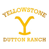 2 Sticker Yellowstone Dutton Ranch Calcomania Vinil 