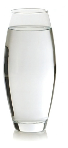 Vaso Oval 7x22cm Incolor - Luvidarte