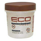 Gel Para Cabello - Eco Styling Gel Coconut Brown 8 Oz,pack O